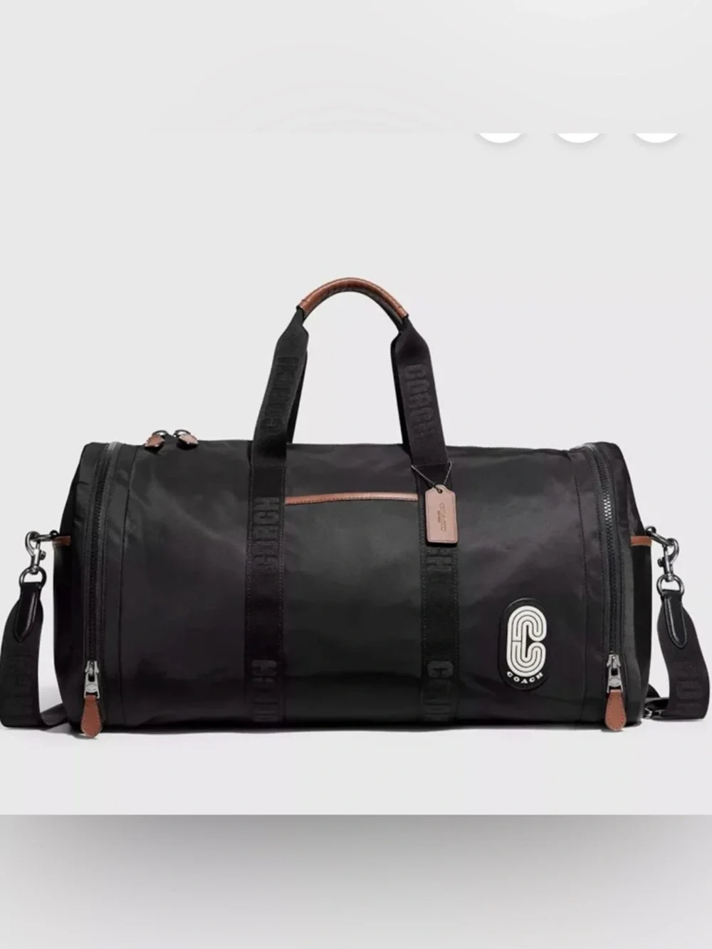 Coach Max Gym bag Nylon. NWT